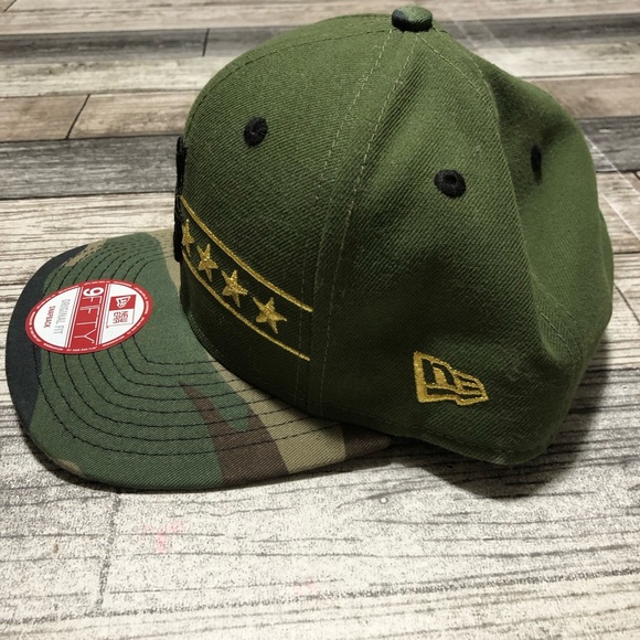 New Era 9Fifty Seattle Mariners MLB Snapback Hat Green Camo Original Fit - Picture 2 of 8